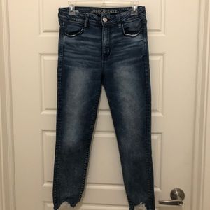 American Eagle High Rise Jegging Crop - 10 Reg